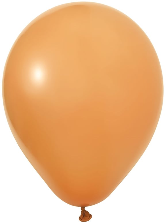 Caramel Latex Balloon 12inch Pack of 100 - Party and Event Decorations