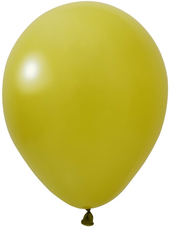 Olive Latex Balloons 12inch - Pack of 100 Party Decorations