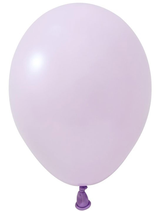Macaron Lilac Latex Balloons (5inch) - Pack of 100 Party Decorations
