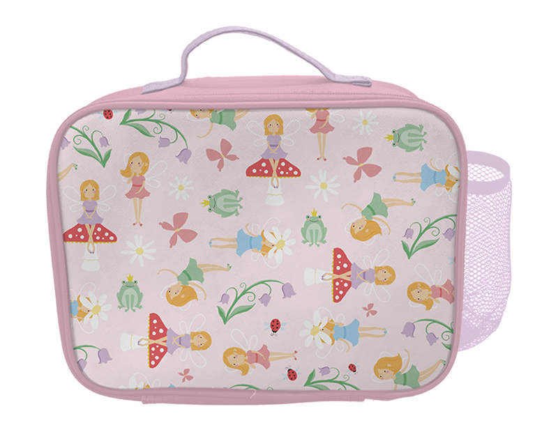 Girls Insulated Lunch Bag - Portable and Fashionable School Lunch Box for Kids