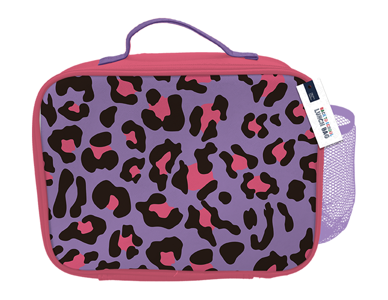Insulated Girls Lunch Bag - Colorful & Portable Kids Lunch Box