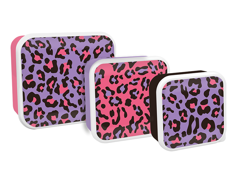 Girls Printed Food Boxes - Durable Storage Solutions for Kids Mealware and Snacks
