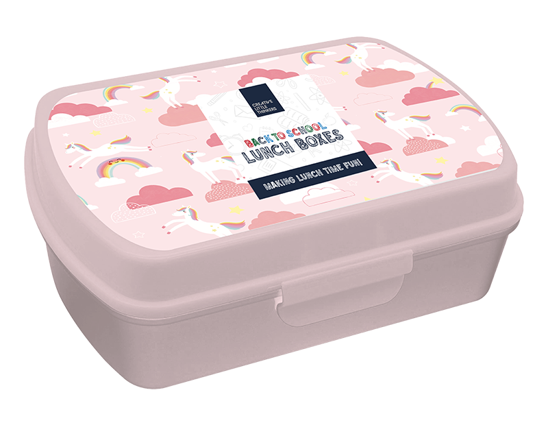 Girls Assorted Printed Lunch Box - Fun and Fashionable Kids Meal Container
