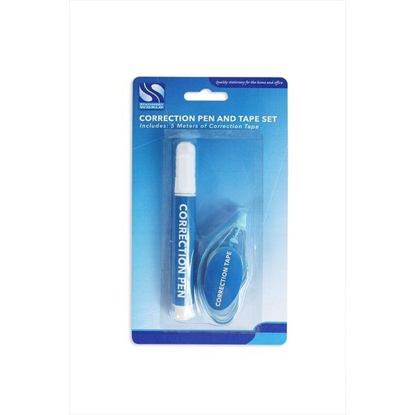 Correction Pen and Tape Set - Office Essentials for Accurate Handwriting Corrections