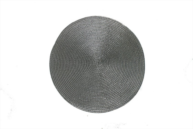 Silver Metallic Placemats - Elegant Home Decor Dining Room Accessory