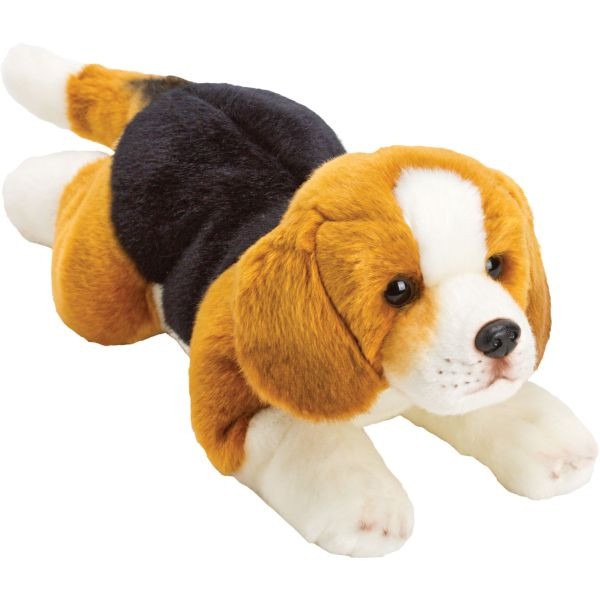 Beagle Resting Pillow - Medium Size Pet Comfort Cushion for Travel