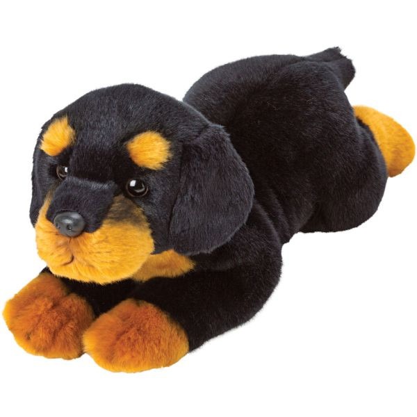 Rottweiler Resting Pillow - Medium Size Soft Pet Bed for Comfortable Sleep Aid