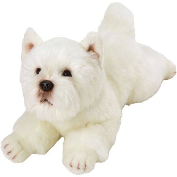 Yomiko Resting West Highland Terrier Medium Soft Dog Pillow Pet Bed
