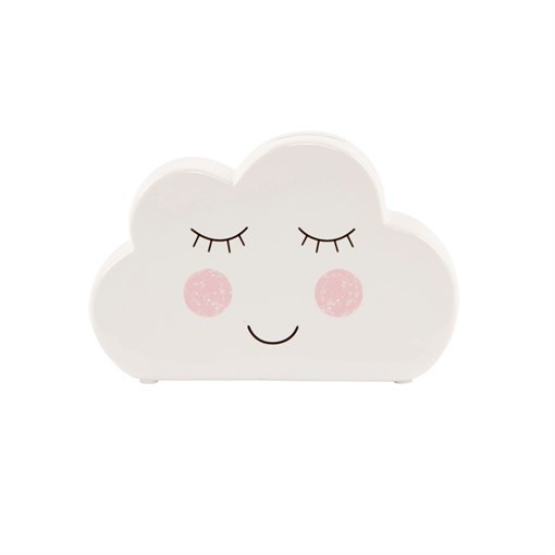 Sweet Dreams Cloud Money Box - Home Decor Nightstand Organizer and Bedroom Storage Container