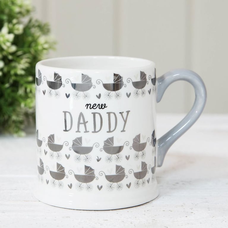 Quicksilver New Daddy Foil Mug - Personalized Home Goods Gift for Men