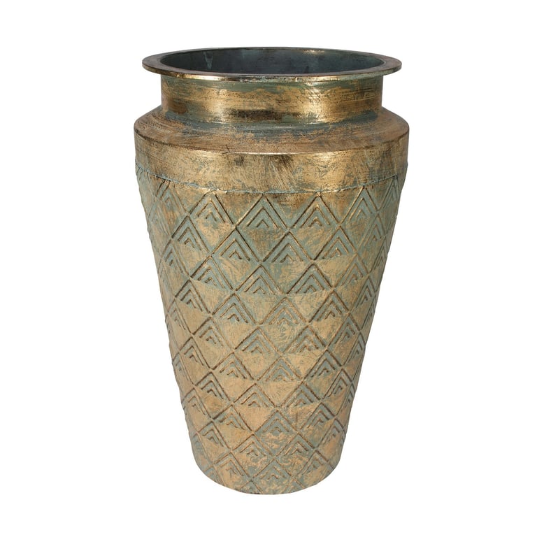 Large Brocante Geo Vase - Geometric Home Decor for Interior Design