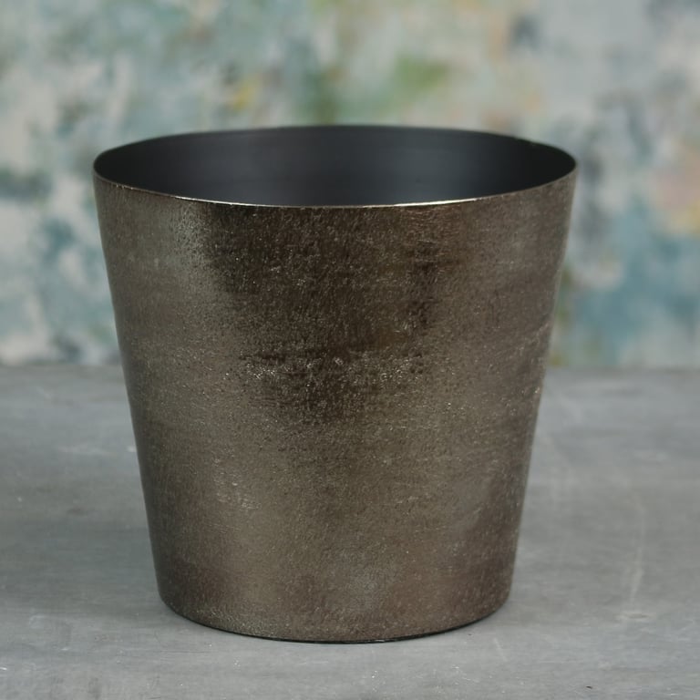 Bronze Mayfair Long Tom Planter - Large Capacity Home Decor Garden Decoration