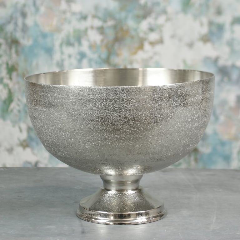 Silver Mayfair Medium Size Bowl - Elegant Home Decor Kitchenware Dining Accessory