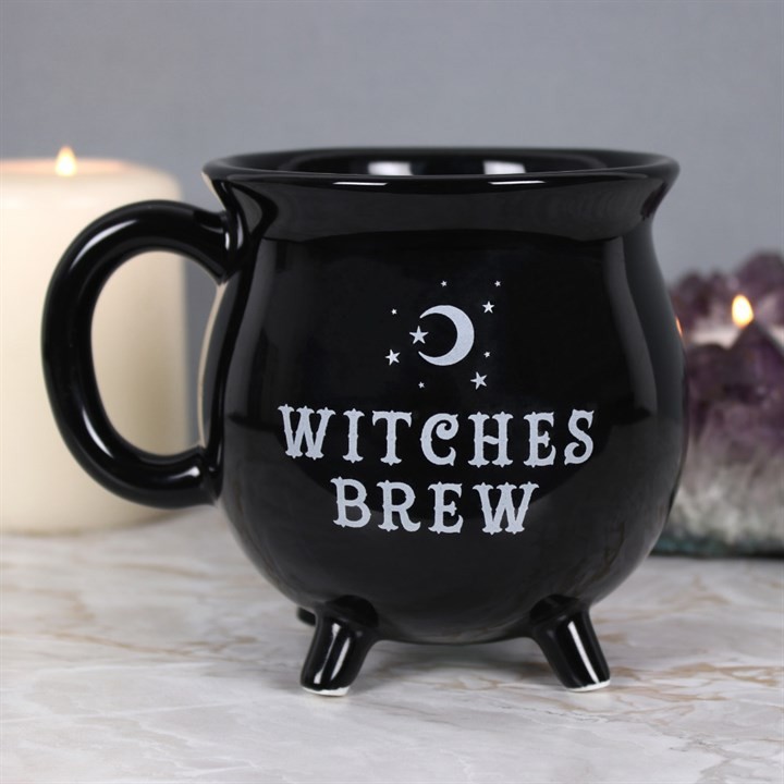 Witches Brew Cauldron Mug - Magical Home Decor for Spell Casters and Witch Enthusiasts