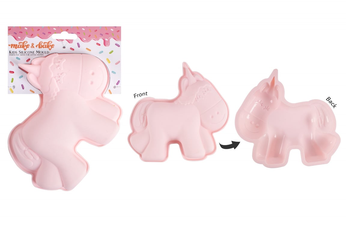 Kids Unicorn Silicone Mould - Perfect Kitchen Baking Tool for Fun-Shaped Treats and Edibles