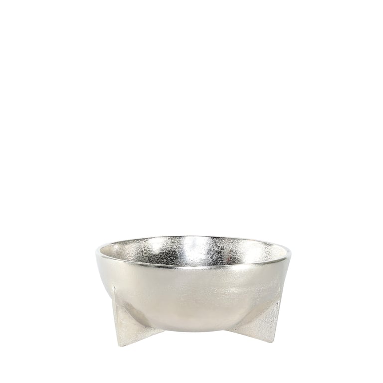 Silver Poseidon Bowl - Elegant Sea-Inspired Home Decor and Kitchen Decoration