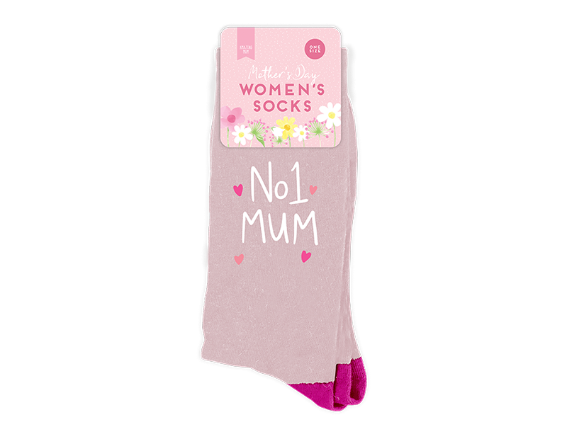 Mothers Day Assorted Ladies Socks - Cozy Womens Gift