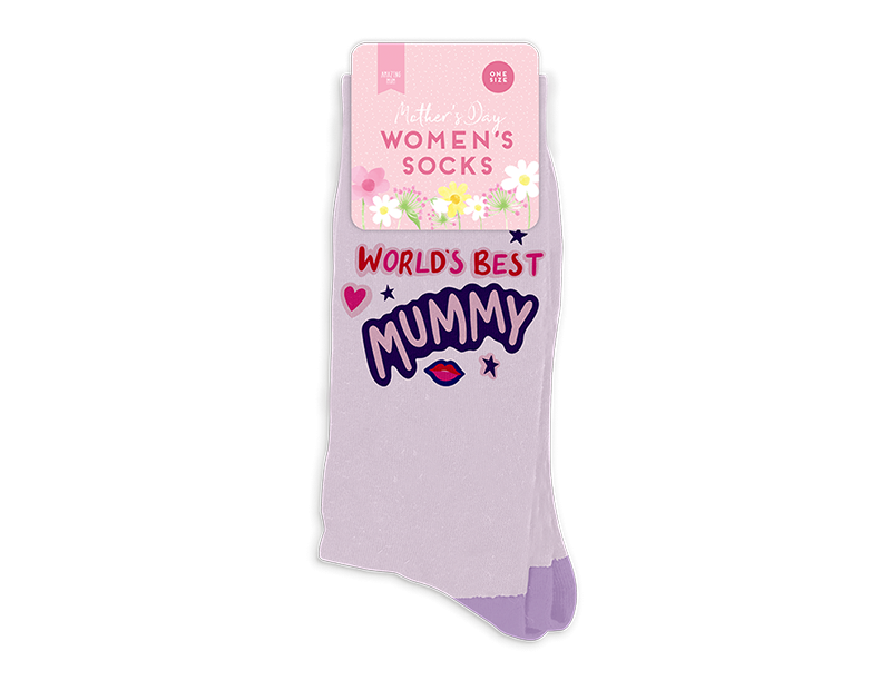 Mothers Day Assorted Ladies Socks - Cozy Womens Gift
