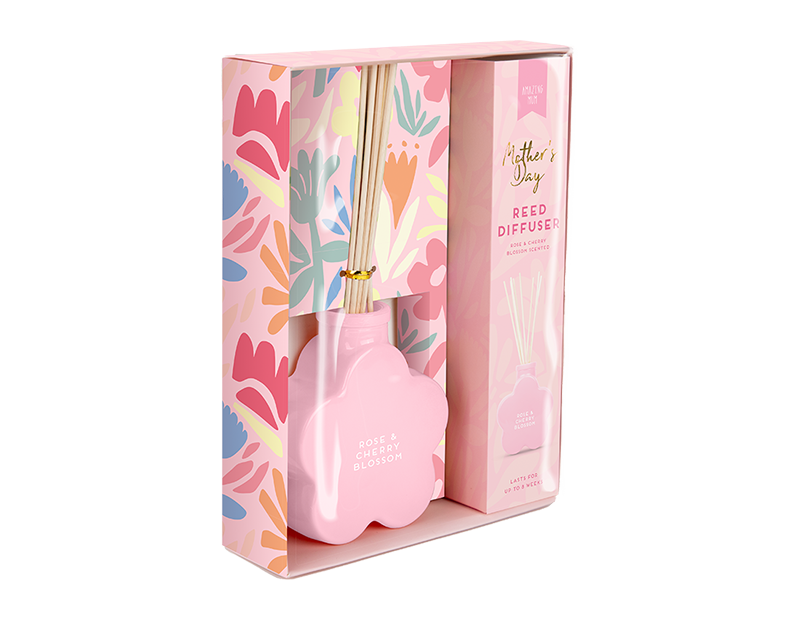 Mothers Day Scented Reed Diffuser - Home Fragrance Gift for Indoor Aroma Therapy