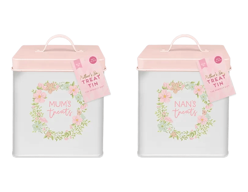 Mothers Day Treat Tin - Assorted Sweet Gifts for Home Decor and Holiday Celebrations