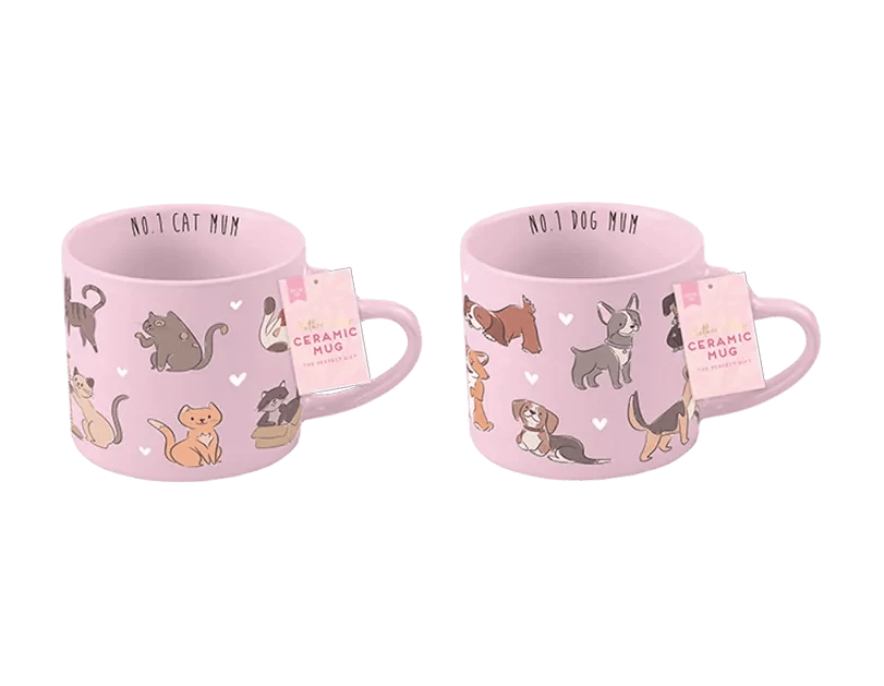 No. 1 Pet Mum Ceramic Mug - Durable, Pet-Friendly Home Decor for Pet Lovers
