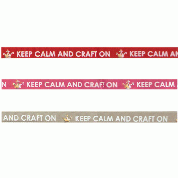 Hot Pink Grosgrain Ribbon - 10mm x 20m, Craft Decorative Ribbon for Scrapbooking & More