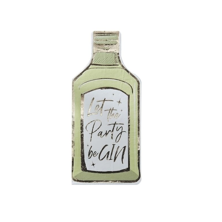 Gold Christmas Napkin - Gin Foiled Tableware Decoration for Holiday Gatherings