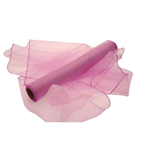 Lilac Organza Roll - 9m Home Decor Material for Parties and Crafting