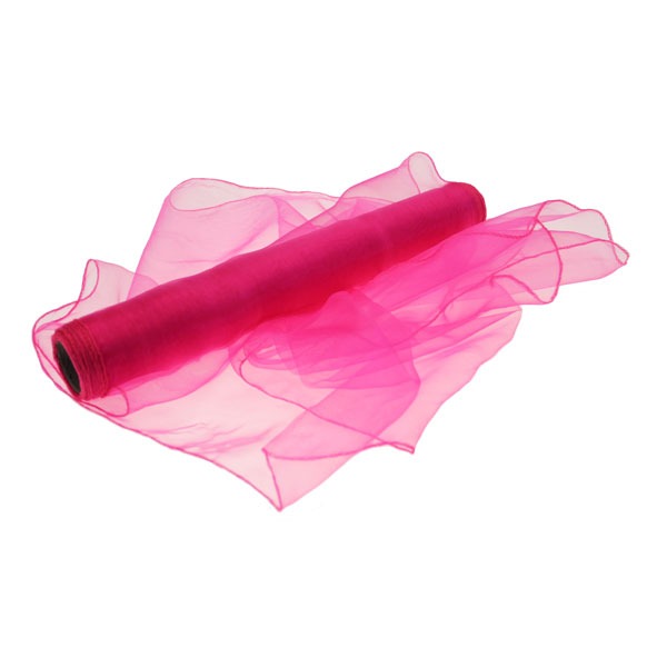 Cyclamen Organza Roll - Elegant Silk Flower Arrangement for Home Decor and Wedding Accessories