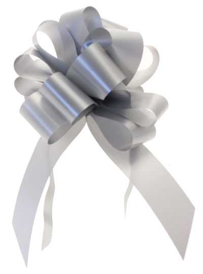 31mm Single Silver Pull Bow - Decorative Kitchen Hardware Handle