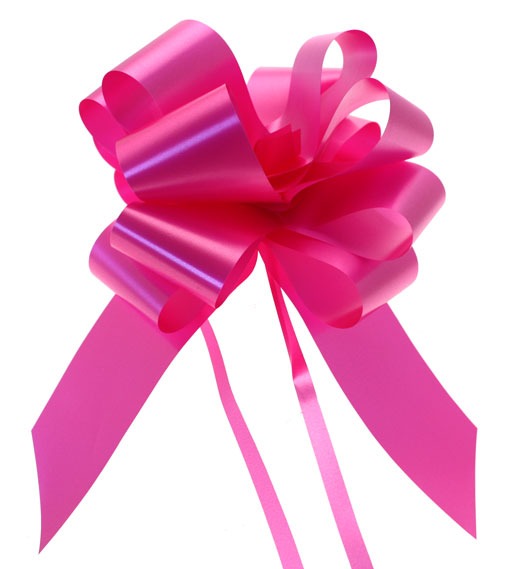 Cerise Single Pull Bow 50mm - Elegant Home Decor Accent for Kitchen and Bathroom Interior Design