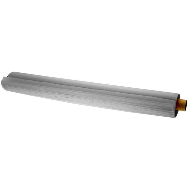 Grey Tissue Roll - Bathroom Toilet Paper Alternative and Kitchen Towel Roll - Disposable and Reusable Home Use