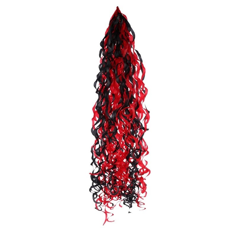 Red and Black Balloon Tassels - Elegant Home Decor and Party Supplies