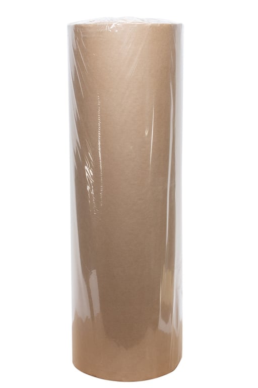 Brown Kraft Paper Roll - Eco-Friendly Recycled Kraft Wrapping Paper for Crafting and Gift Wrapping