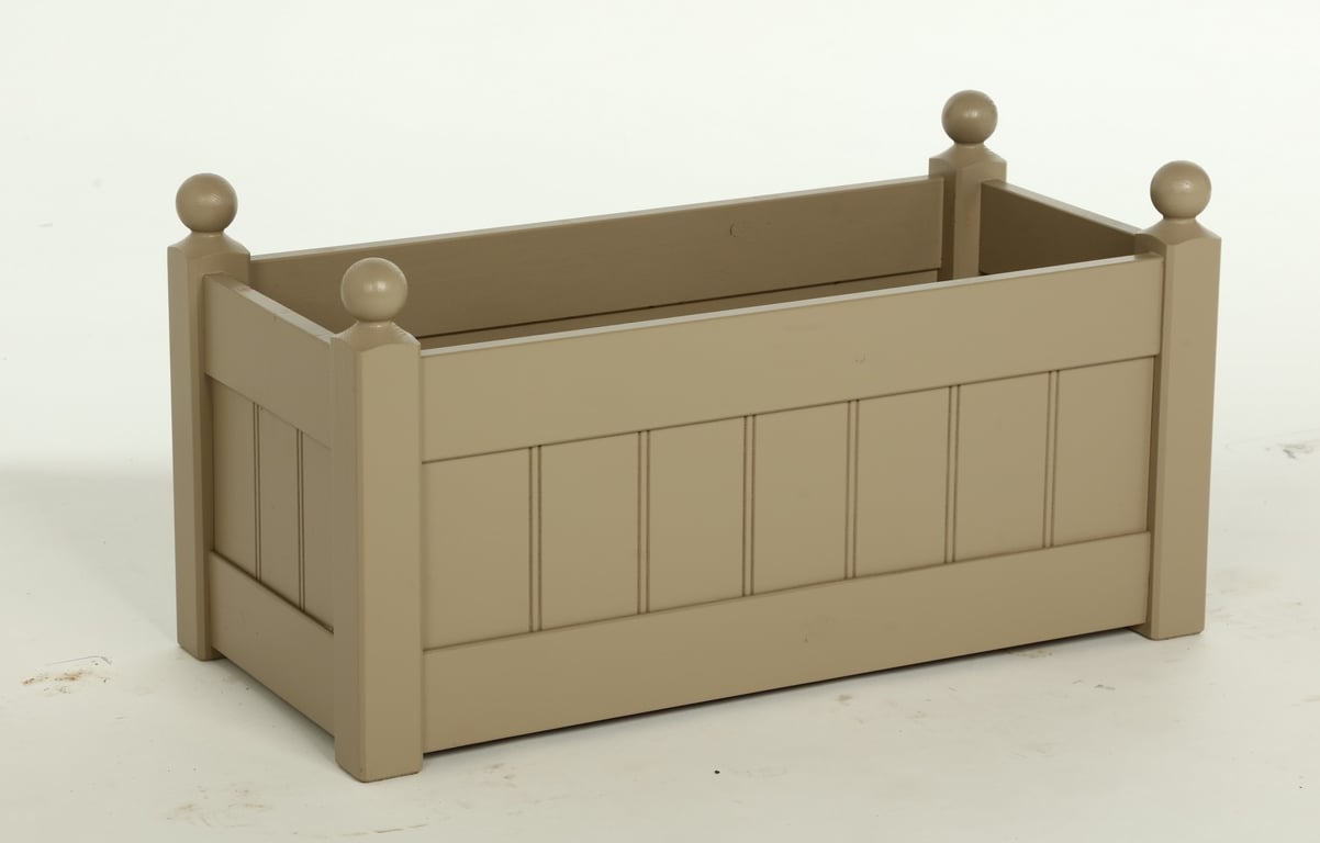 AFK Painted Nutmeg Trough - 66cm Indoor/Outdoor Decorative Planter Container