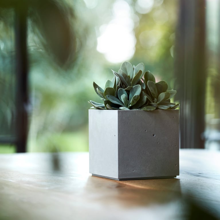 13cm Concrete Building Block - Home Decor Garden Landscaping Cube