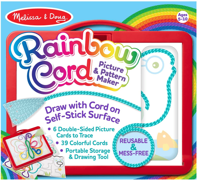 Rainbow Cord Picture & Pattern Maker - Create Handmade Home Decorations with Ease