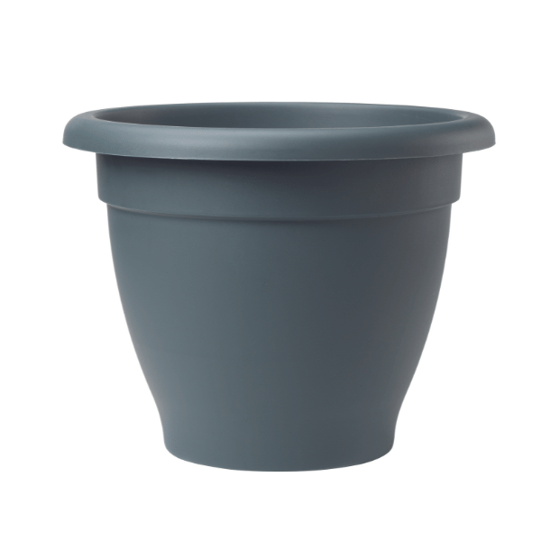 Grey Essential Planter - 33cm Indoor & Outdoor Grey Plant Pot for Home Garden