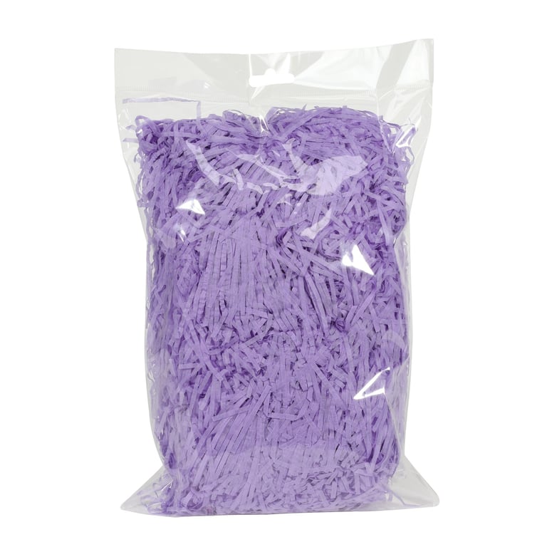 Lilac Shredded Tissue - 100g Bathroom and Home Toilet Paper Roll