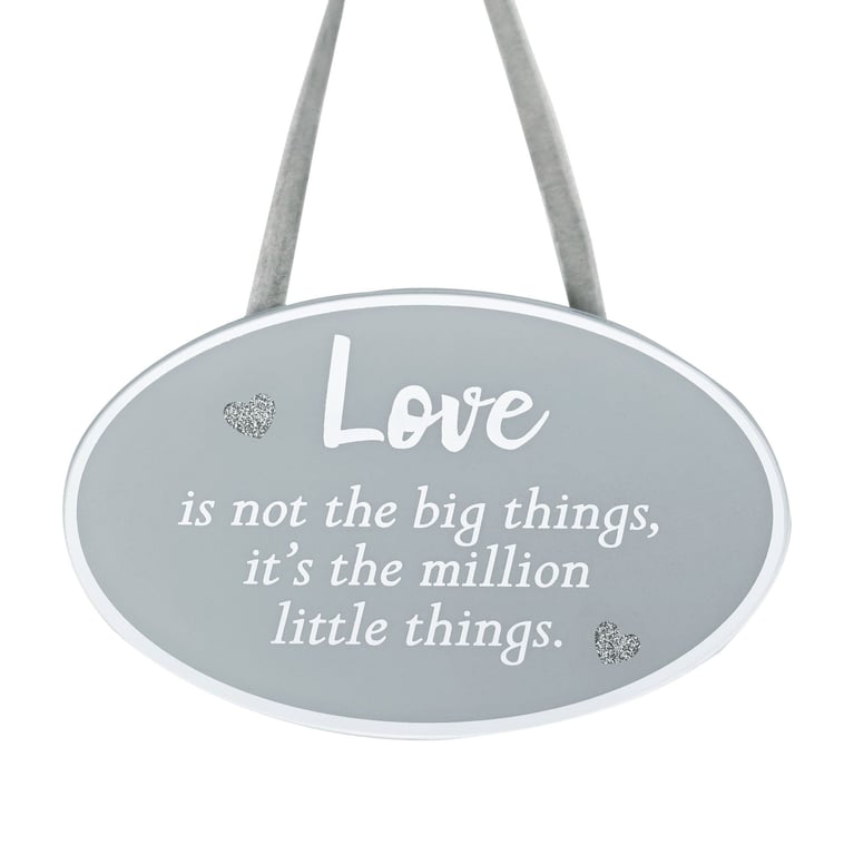 Love Reflections Plaque - Personalized Home Decor Wall Art