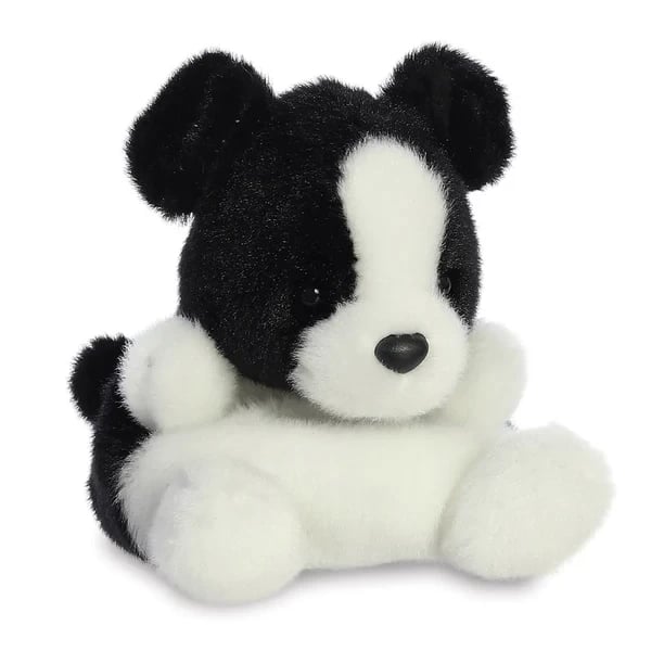 Border Collie Palm Pal Interactive Dog Toy for Fetch and Playtime Fun