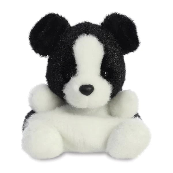 Border Collie Palm Pal Interactive Dog Toy for Fetch and Playtime Fun