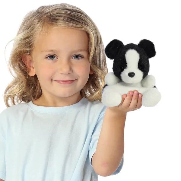 Border Collie Palm Pal Interactive Dog Toy for Fetch and Playtime Fun
