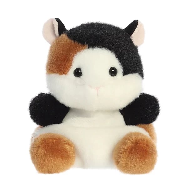 Palm Pal Nutmeg 5-Inch Guinea Pig Toy - Small Animal Entertainment for Indoor Play