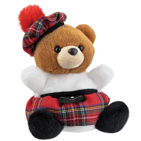 Authentic Angus Scottish Beef Palm Pal - Luxury Leather Home Decor Cushion