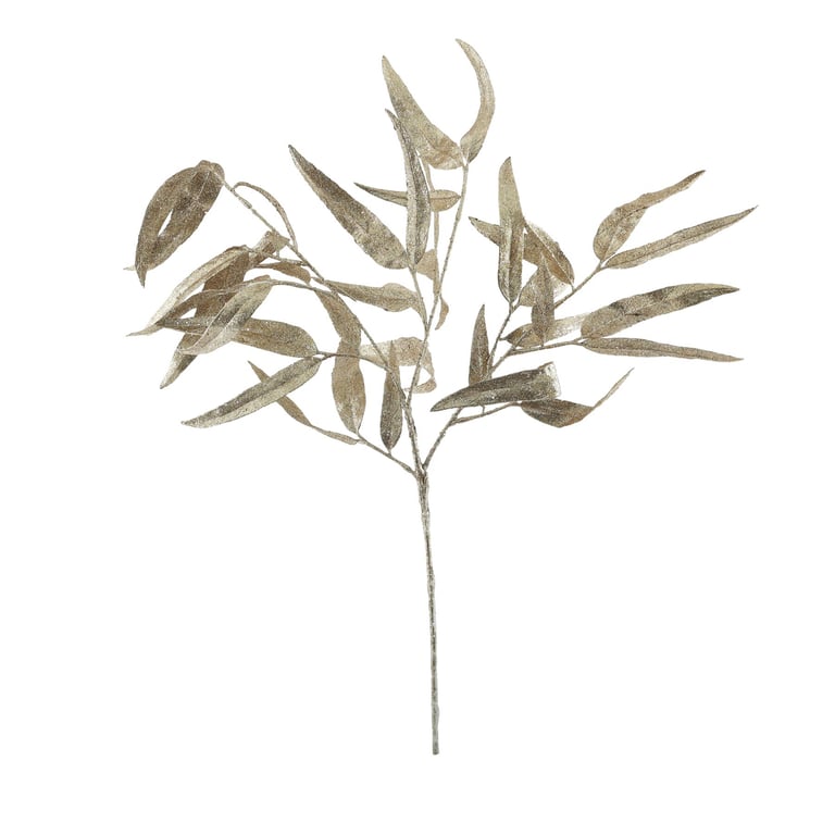 Champagne Sparkle Long Leaf Eucalyptus Garland - 72cm Home Decor Wedding Decoration