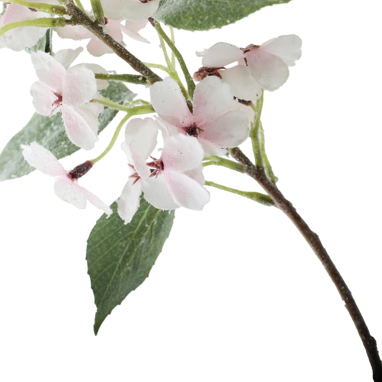 Light Pink Snowy Blossom 99cm Large Floral Decoration for Home Garden Decor