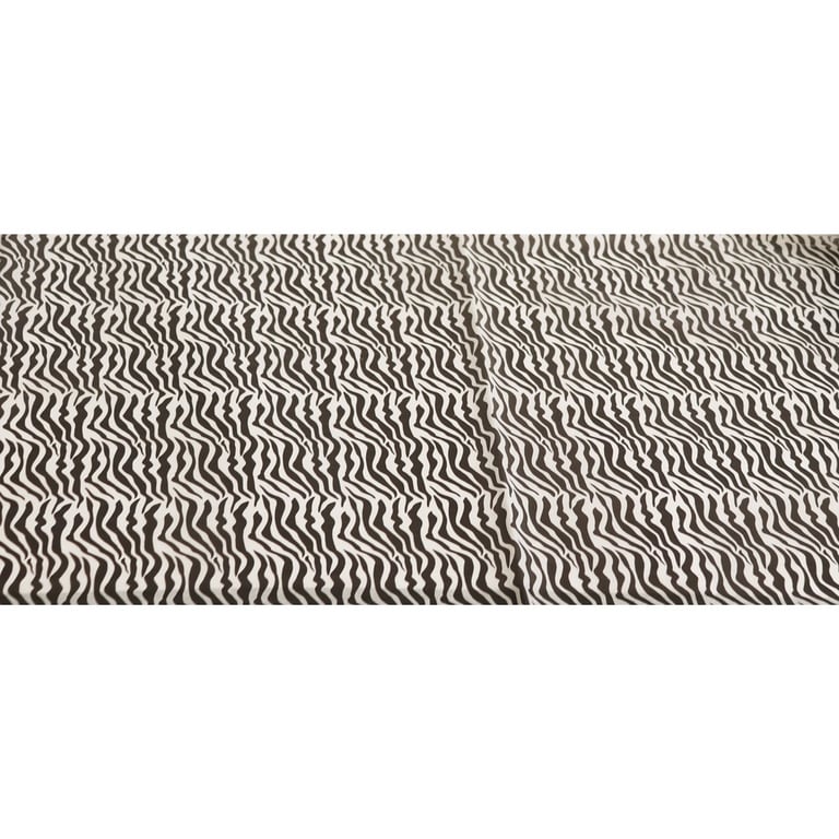 Zebra Stripe Tissue Paper - 240 Sheets, Home and Bathroom Decorative Supplies