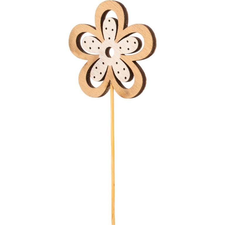 Gentle Flower Picks - Pack of 10 for Home Decor & Floral Embellishments