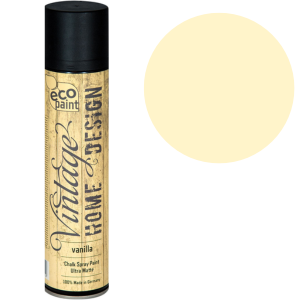 Vanilla Chalk Spray Paint - Indoor Decorative Wall Finish